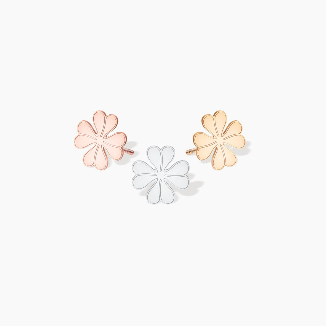 Dainty Clover Earrings