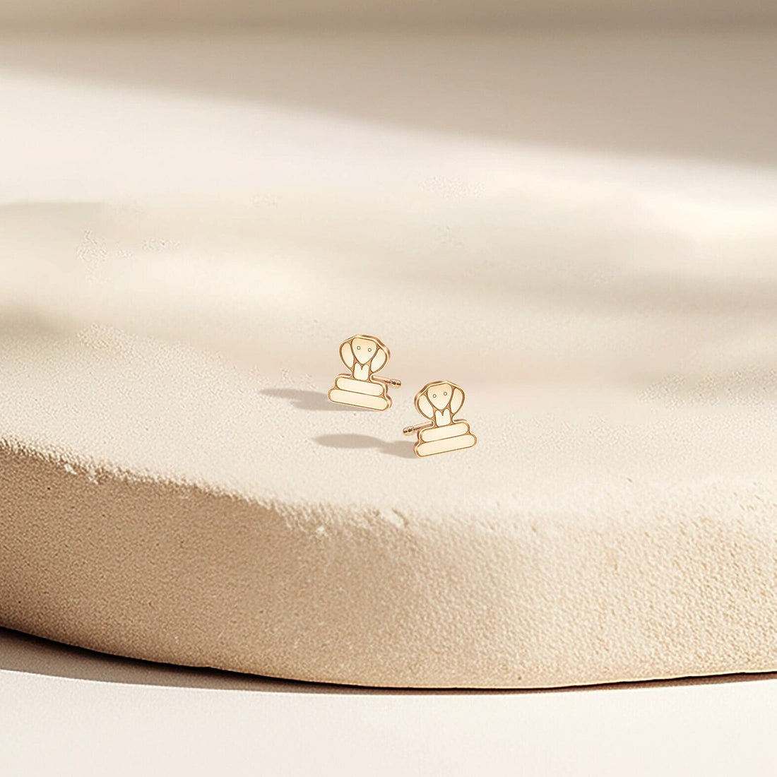Cobra Stud Earrings