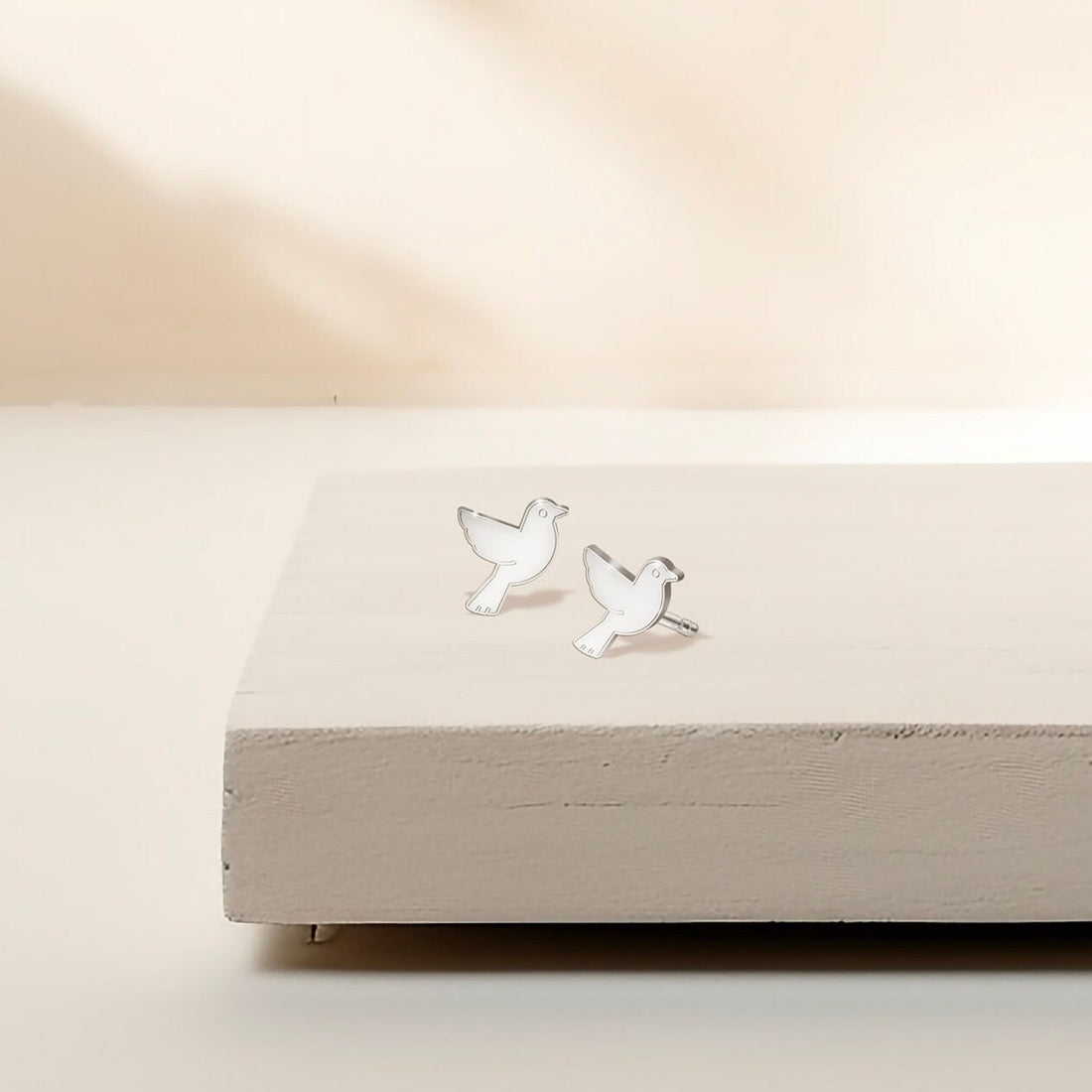 Dove Stud Earrings