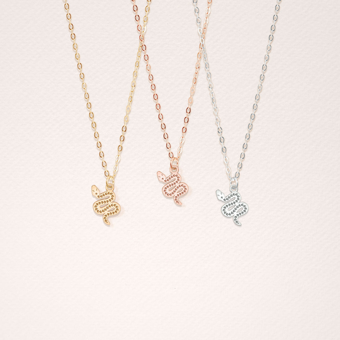 Snake Necklace Whimsical