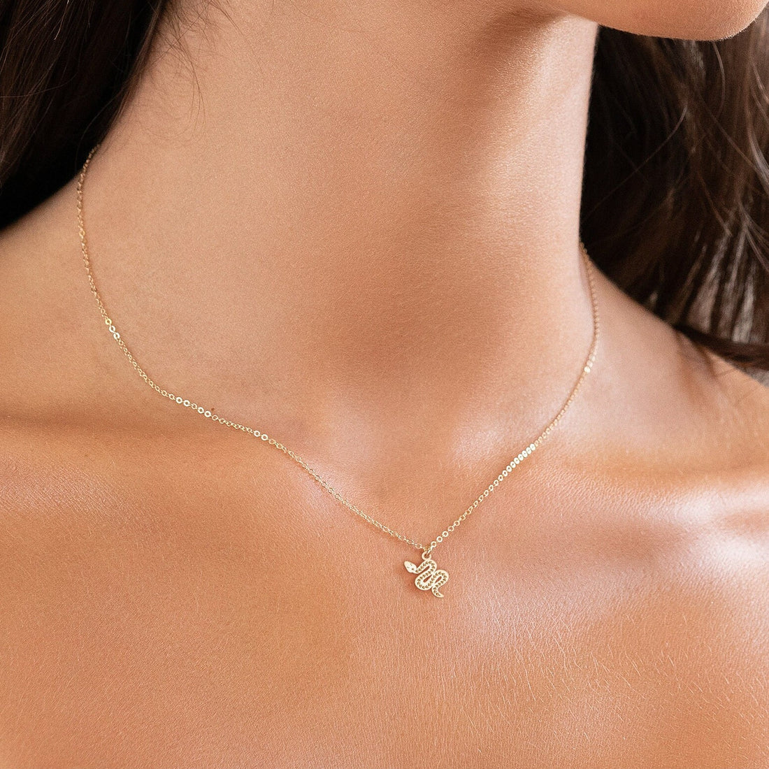 Snake Necklace Whimsical