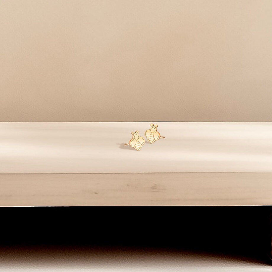 Honey Bee Earrings