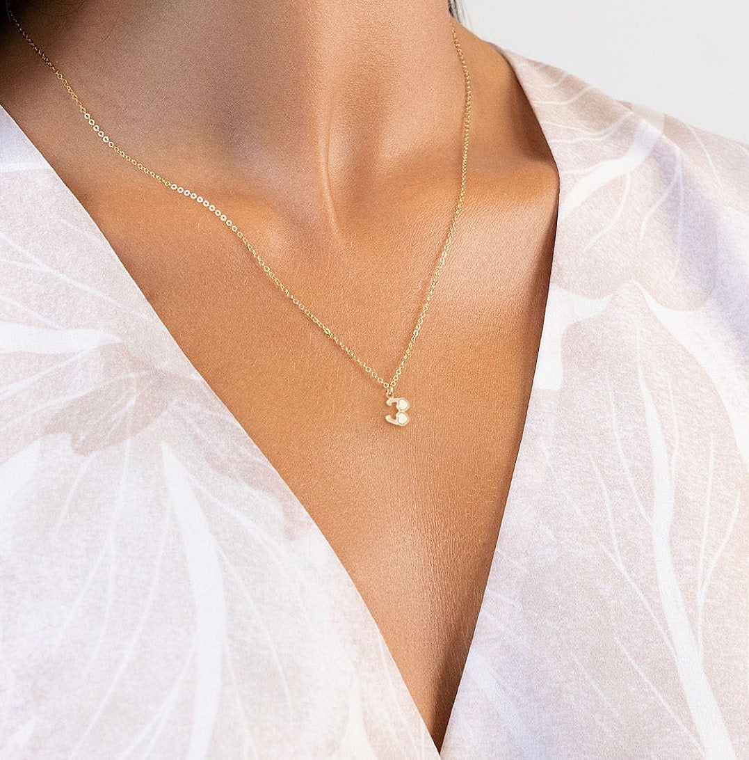 Heart Shaped Glasses Necklace