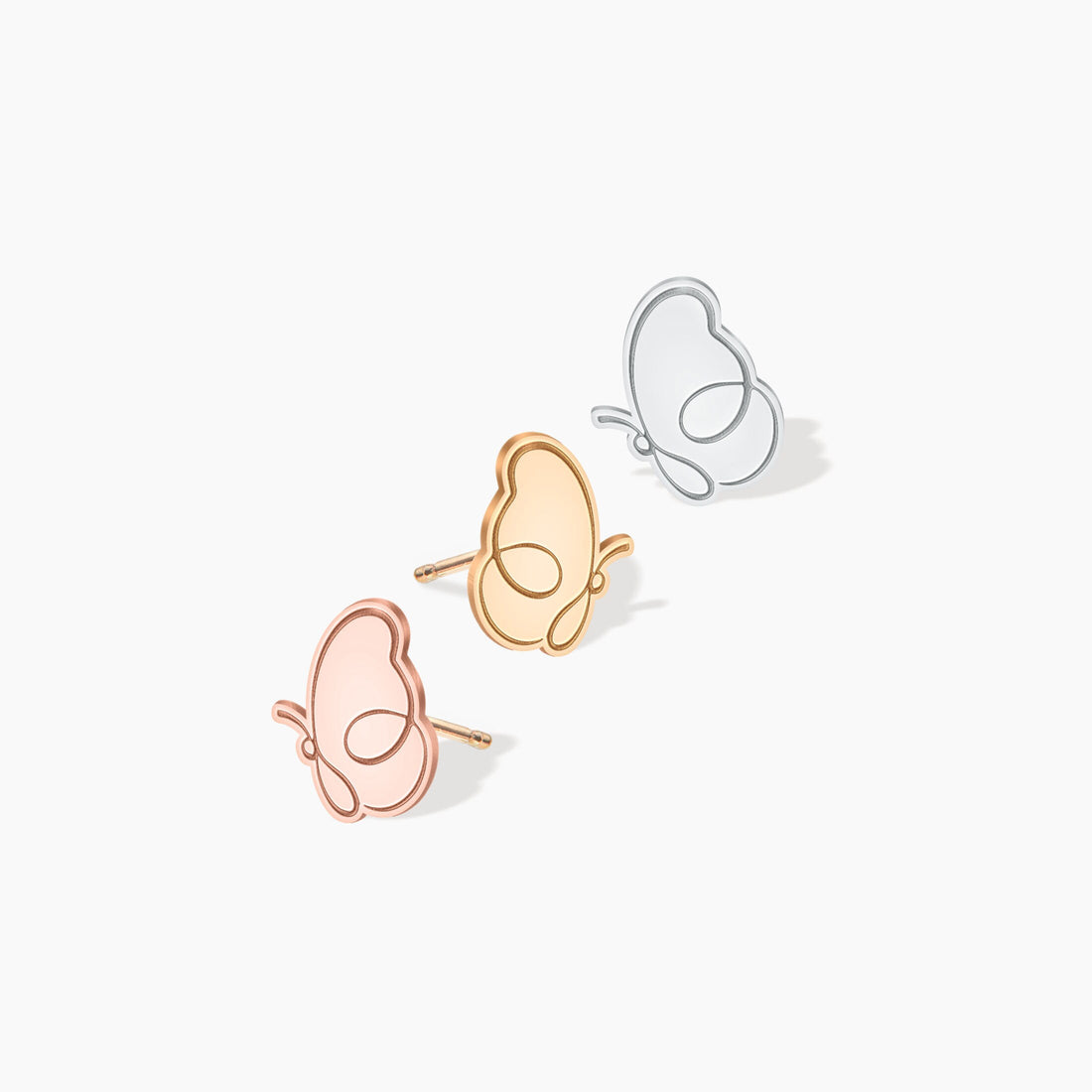 Butterfly Stud Earrings