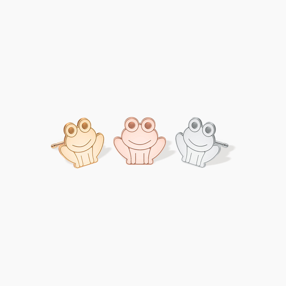 Frog Earrings Dainty