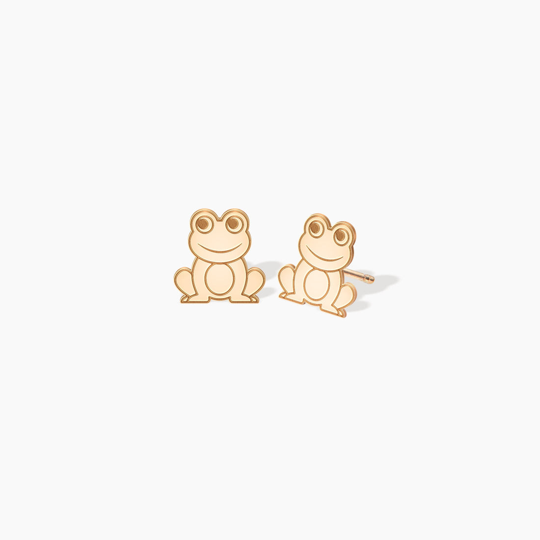 Cartoon Frog Stud Earrings