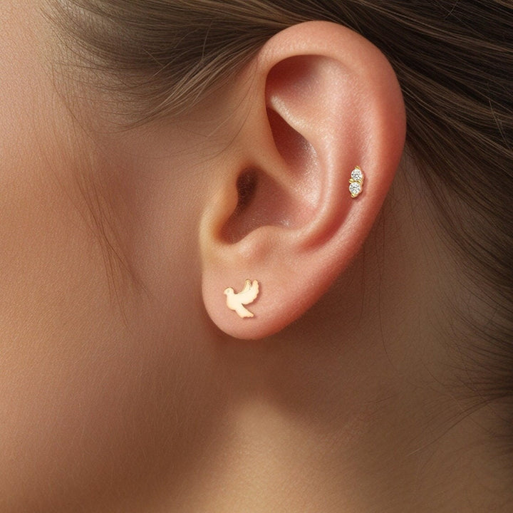 Flying Dove Earrings