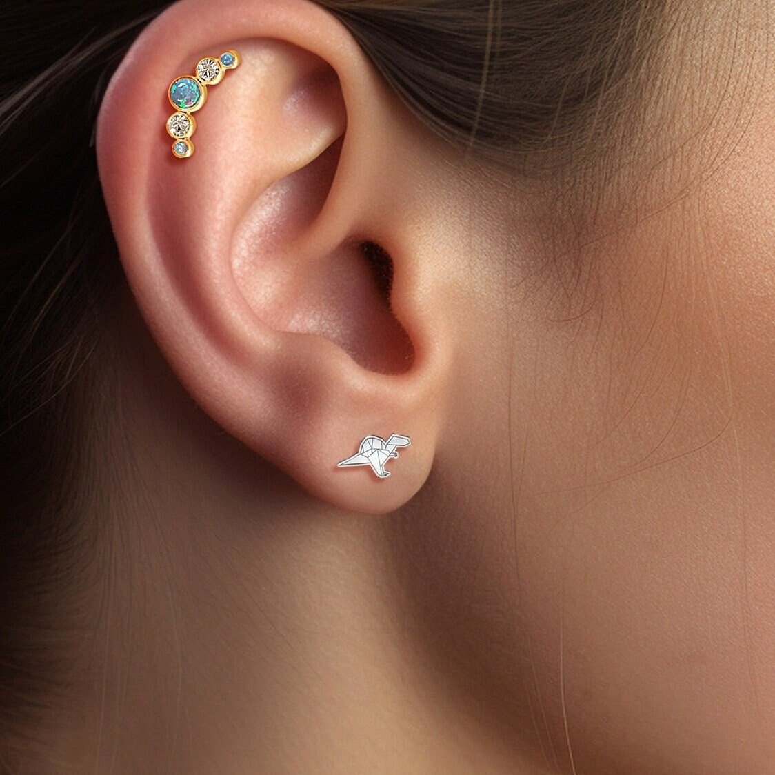 Spinosaurus Earring Dino