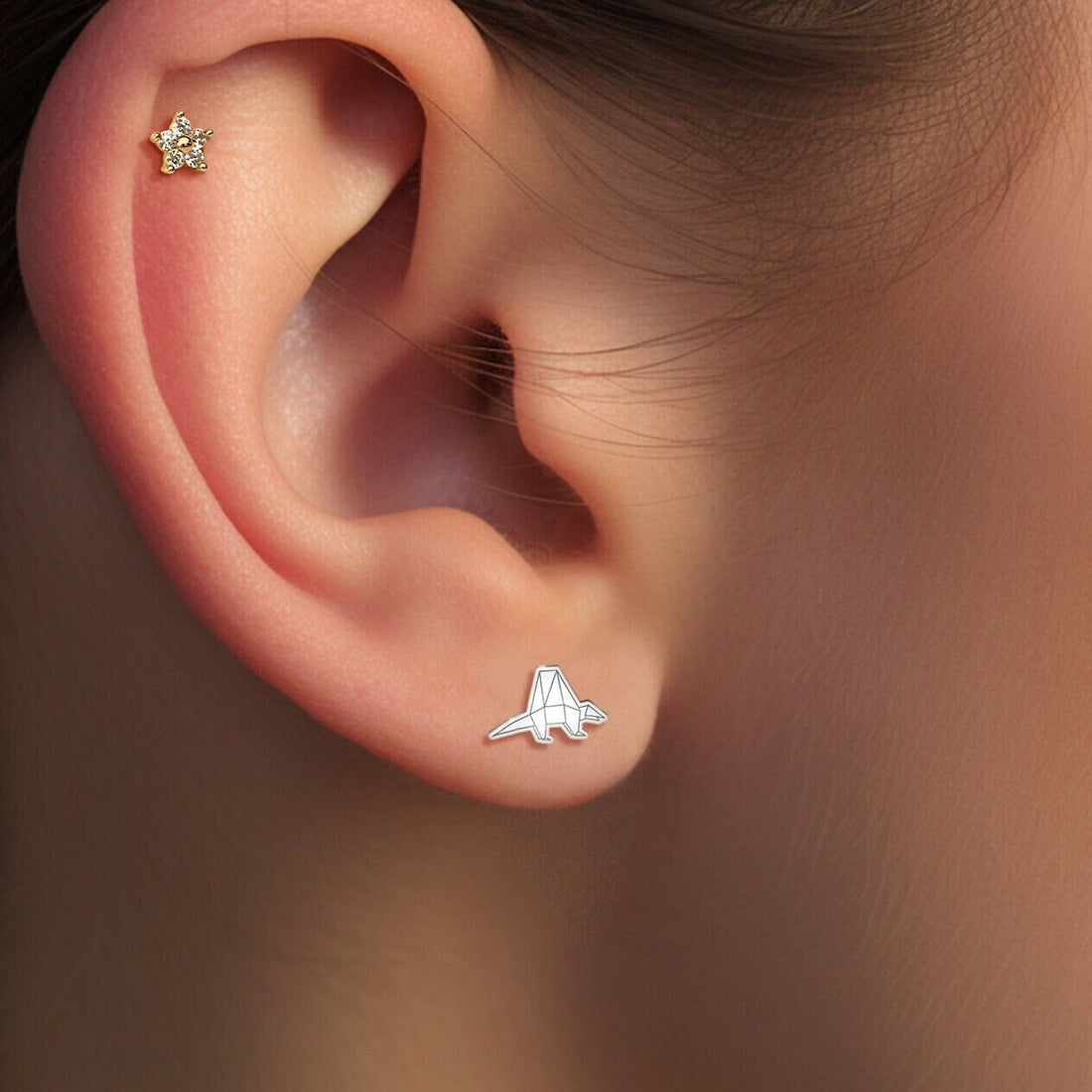 Edaphosaurus Earring Dino