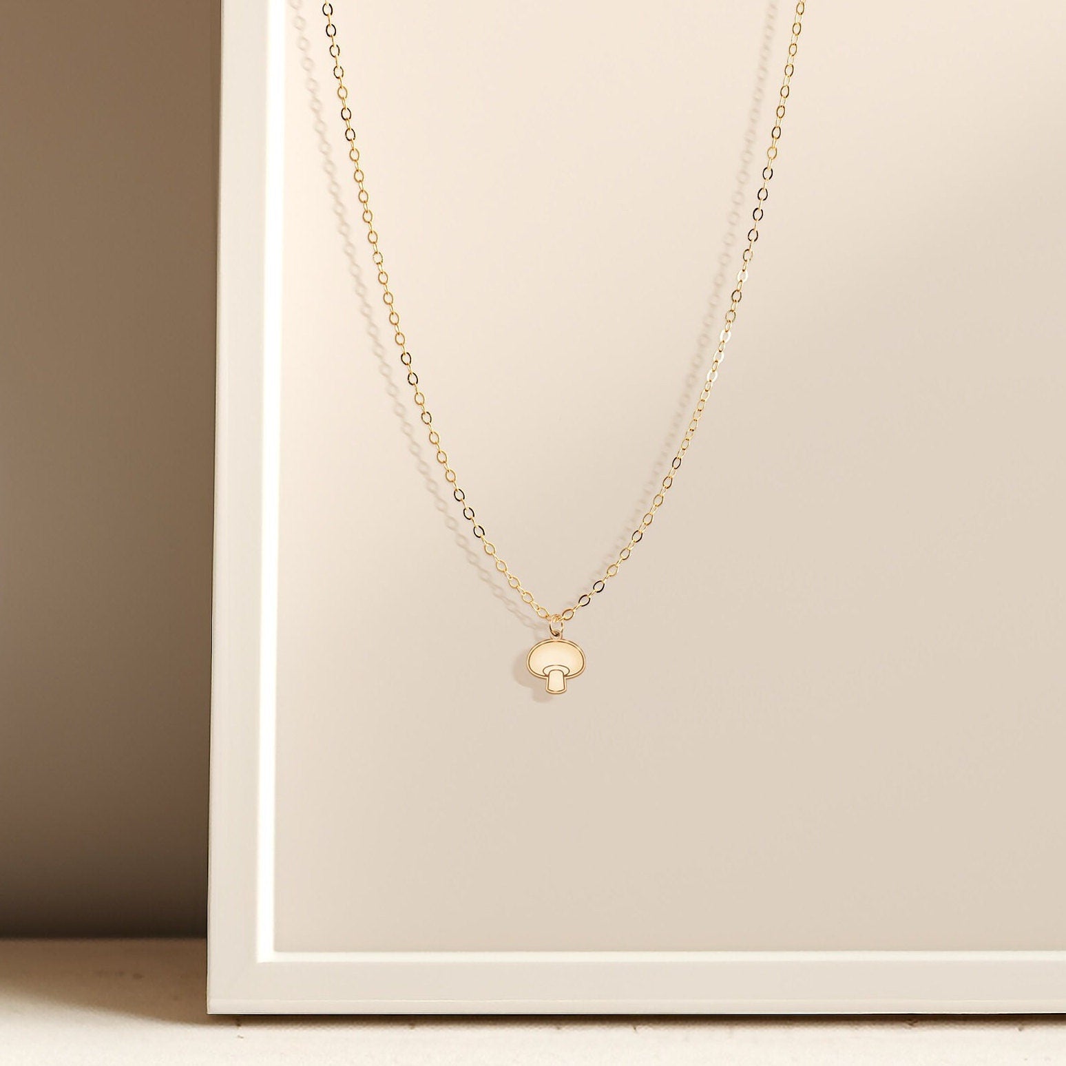 Cute Mushroom Necklace