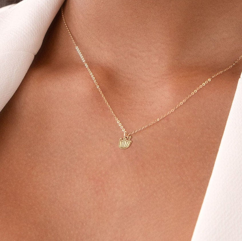 Enoki Mushroom Necklace