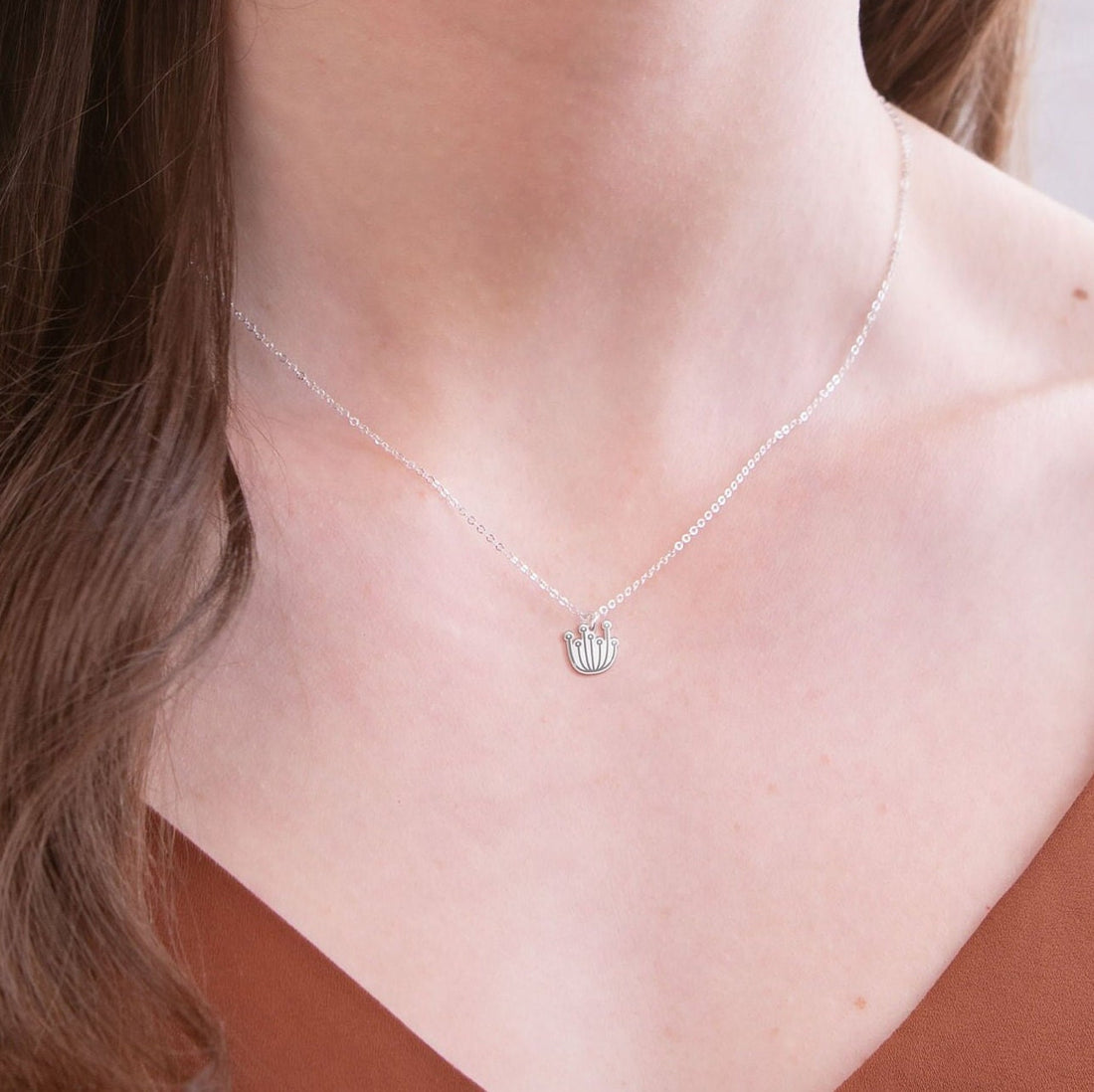 Enoki Mushroom Necklace