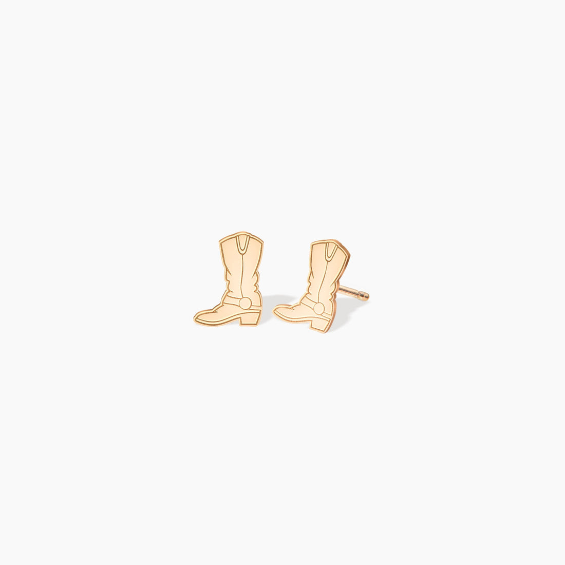 Cowboy Boot Stud Earrings