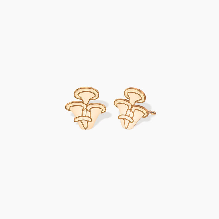 Oyster Mushroom Earrings