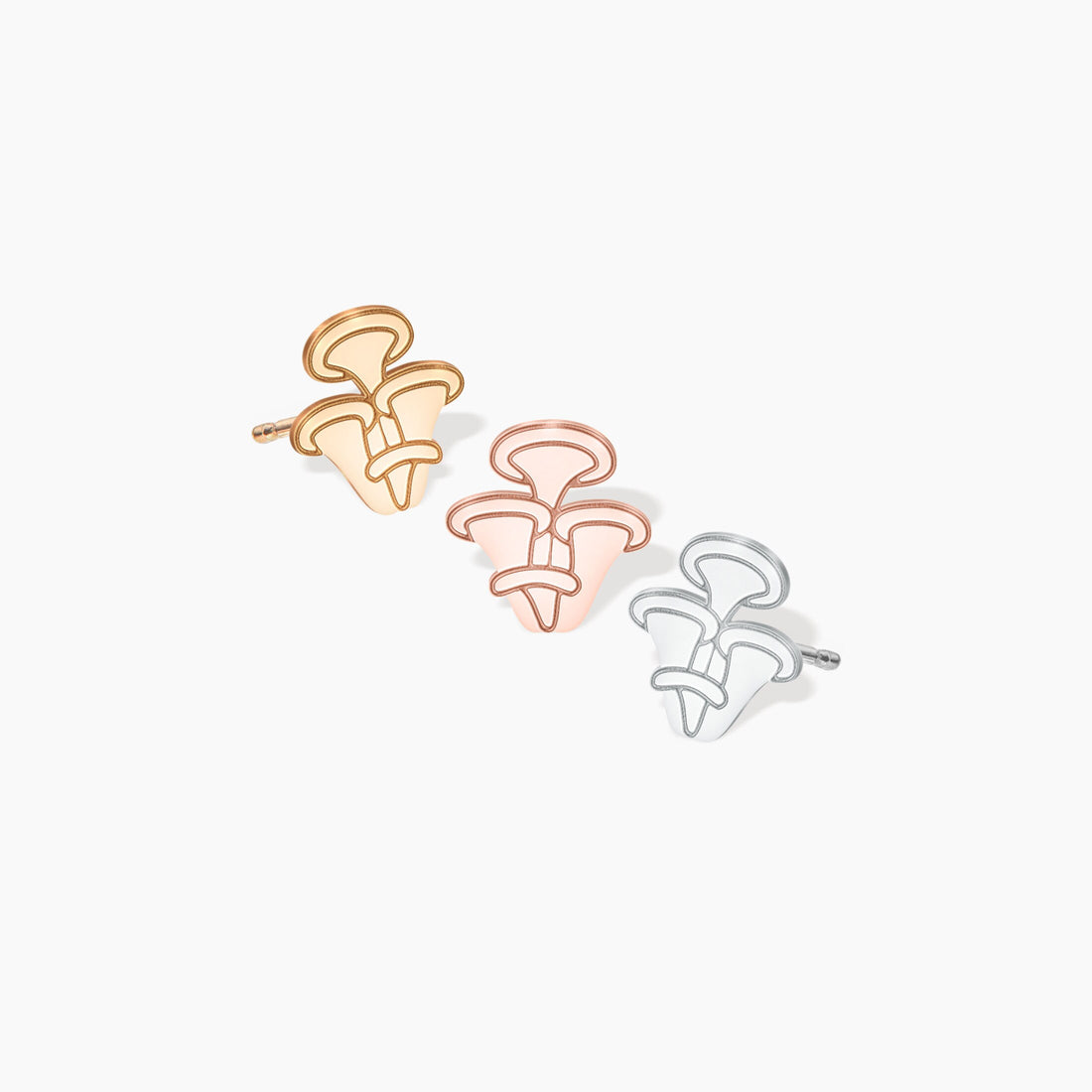 Oyster Mushroom Earrings
