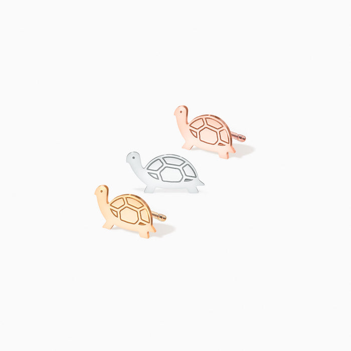 Tiny Tortoise Earrings