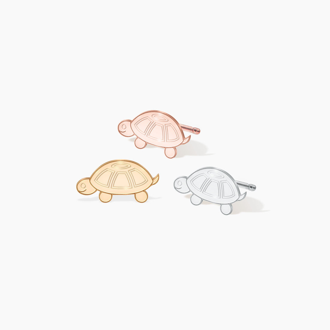 Dainty Tortoise Earrings