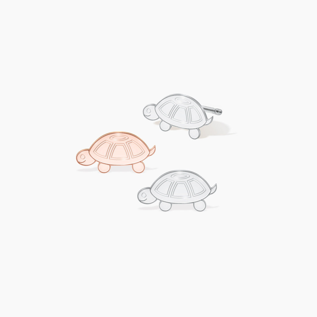 Dainty Tortoise Earrings