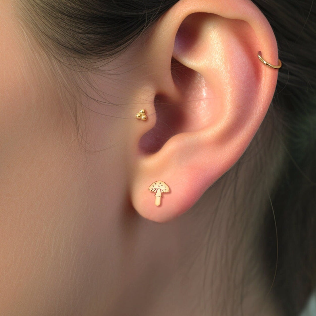 Magic Mushroom Earrings