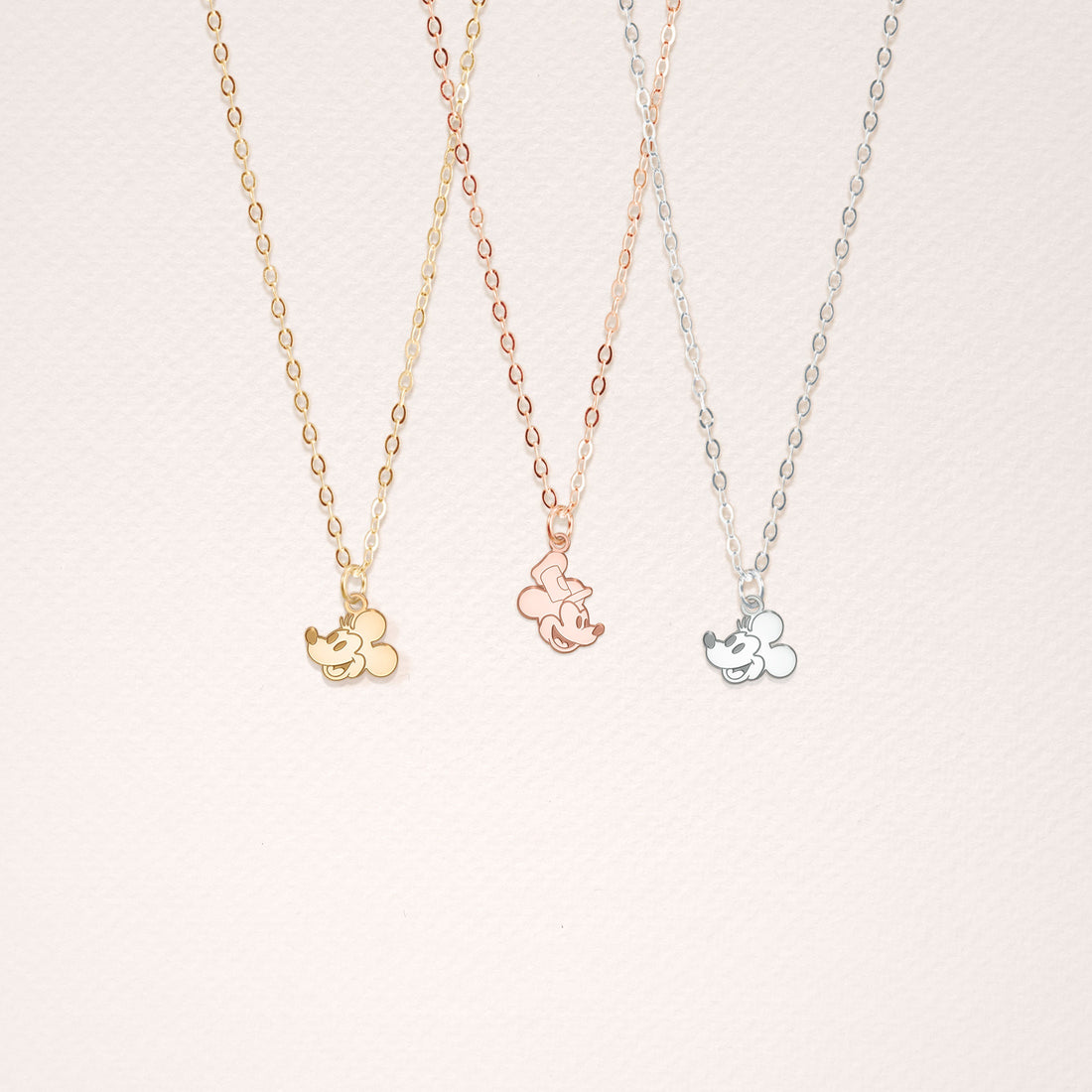 Mickey/Minnie Mouse Necklace