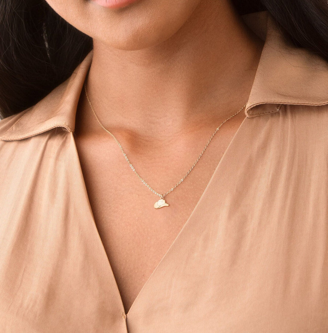 Cowboy Hat Necklace