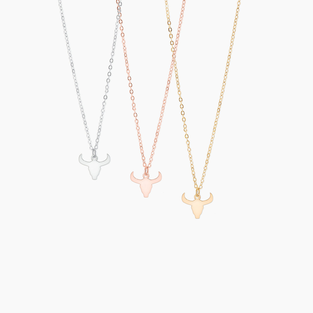 Cow Skull Necklace
