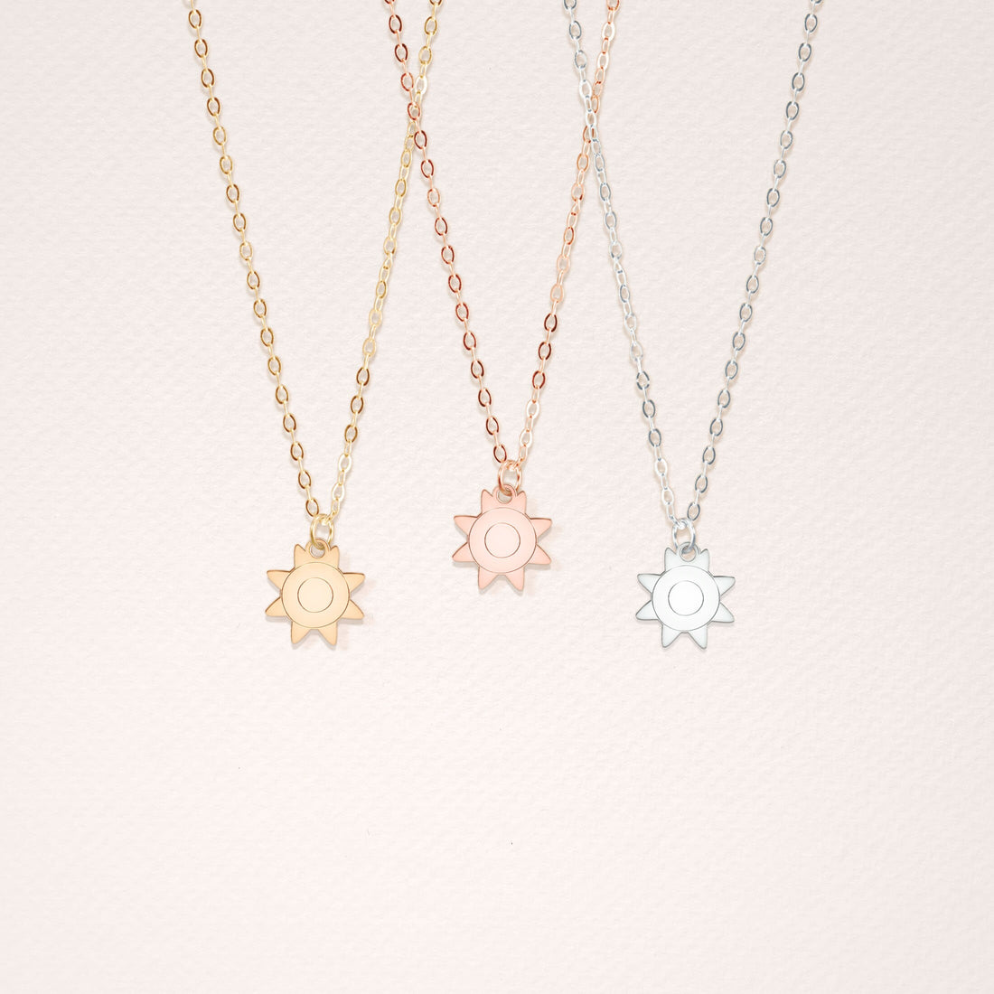 Sun Pendant Necklace