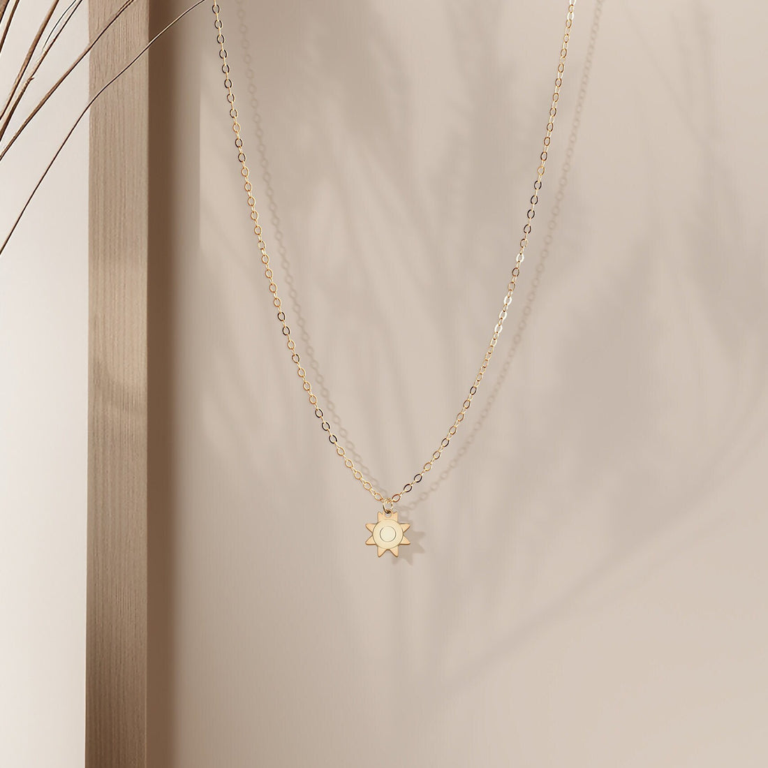 Sun Pendant Necklace
