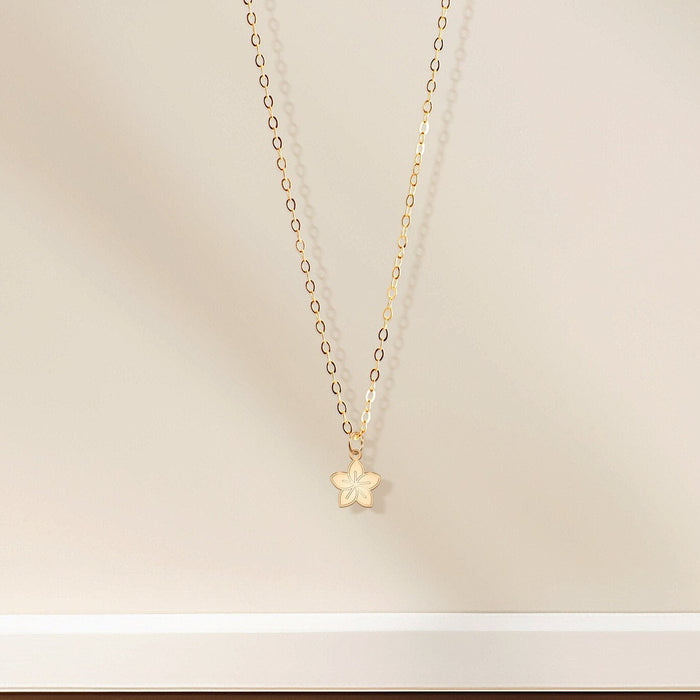 Plumeria Flower Necklace