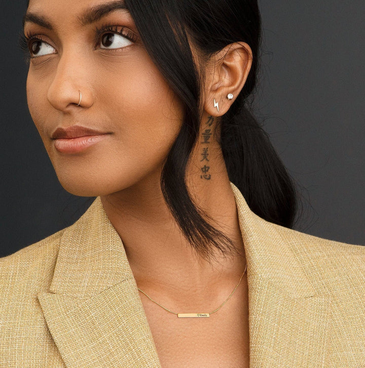 Dainty Bar Necklace