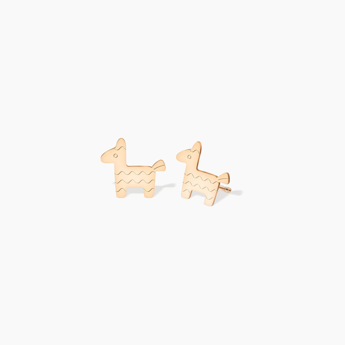Pi Ata Charm Stud Earrings