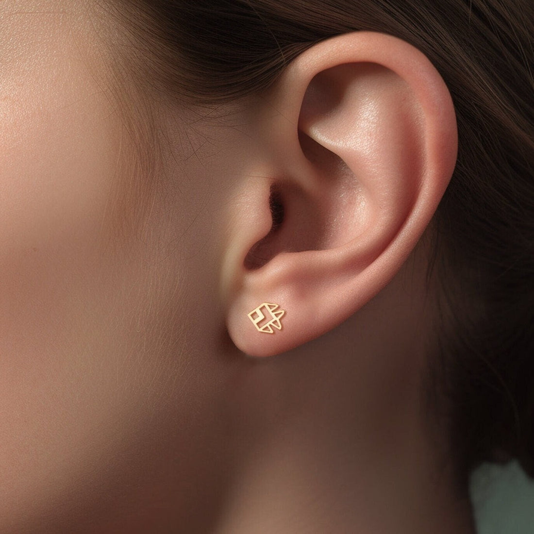 Fish Earrings Dainty