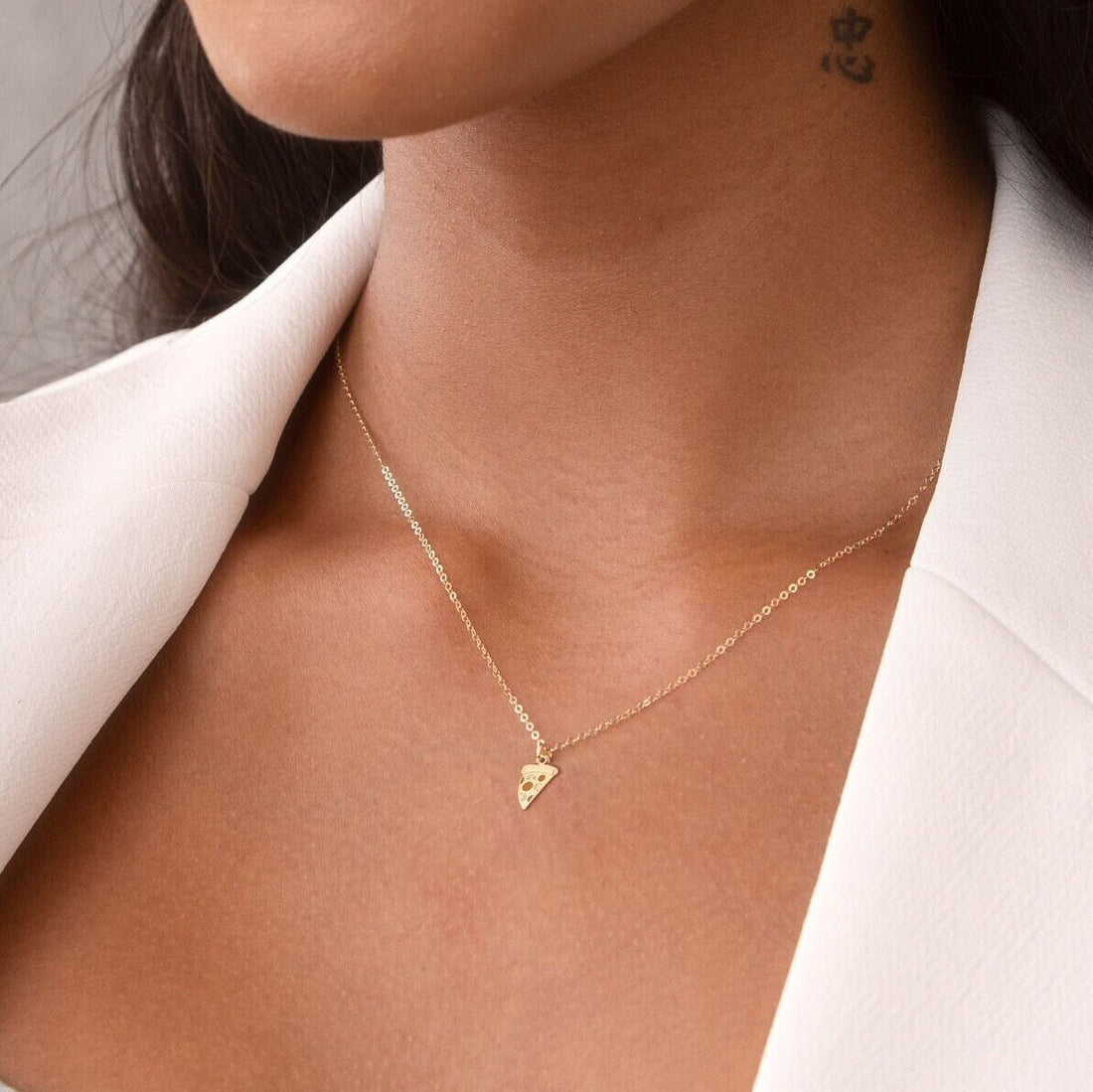 Pizza Necklace Quirky