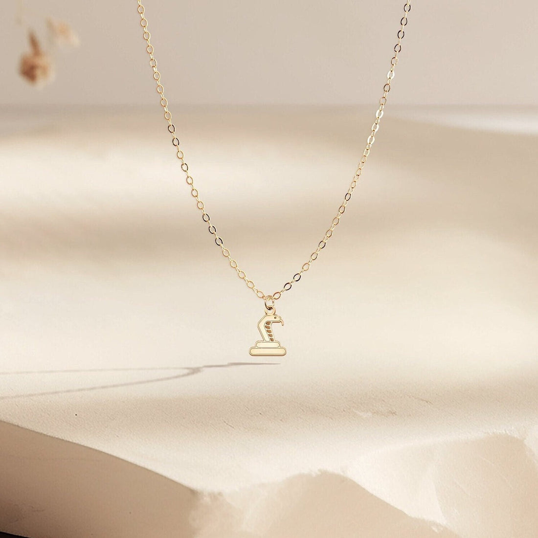Snake Charm Necklace