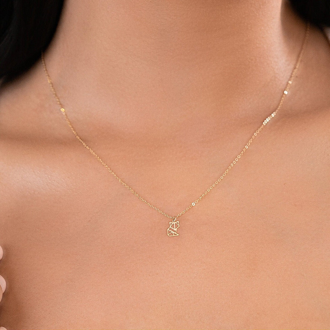 Fox Pendant Necklace
