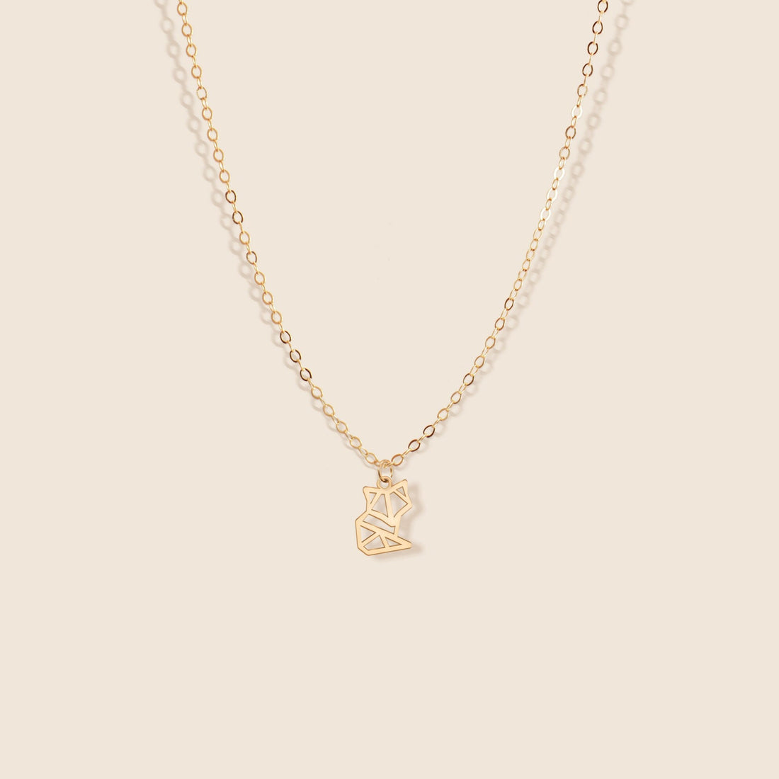 Fox Pendant Necklace