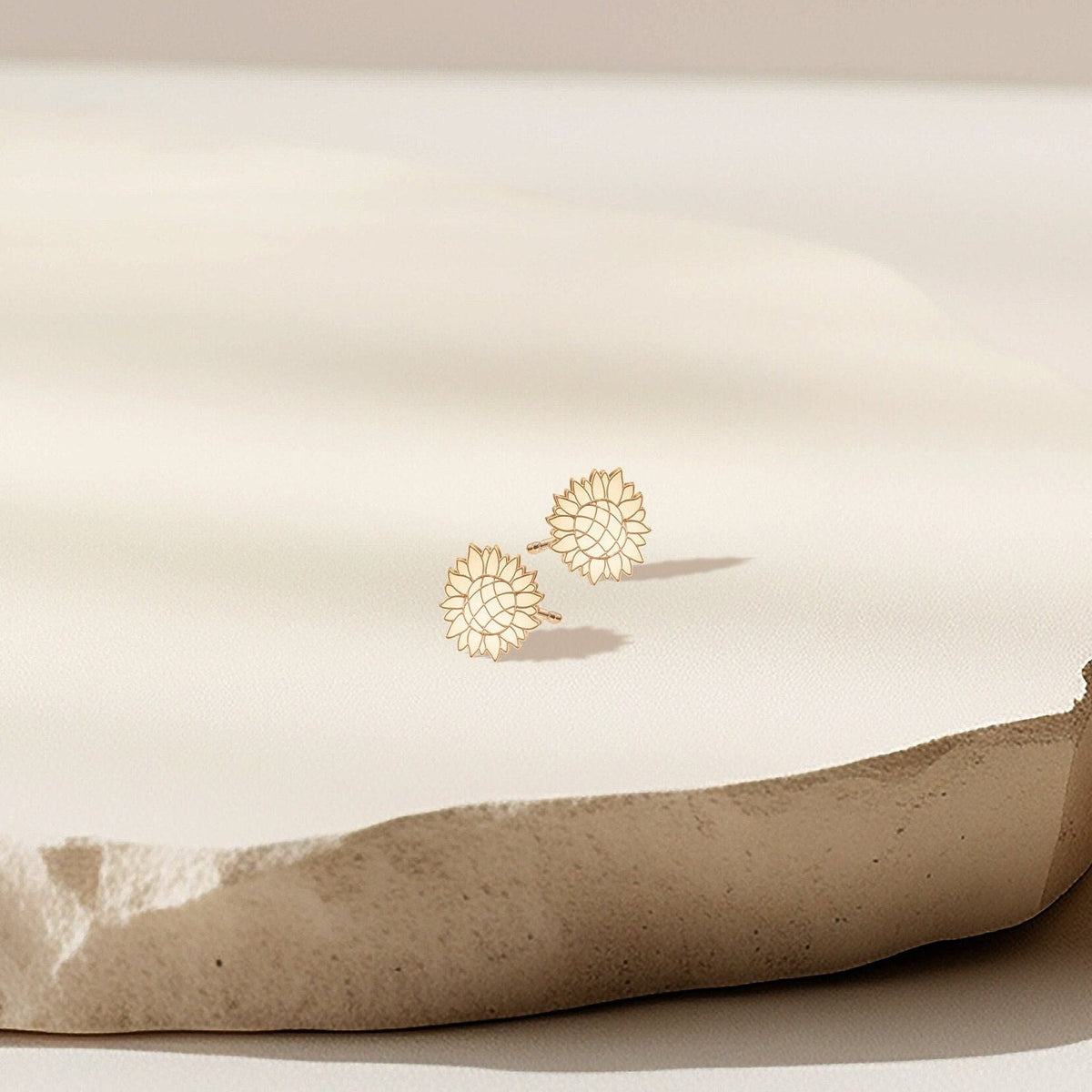 Sunflower Stud Earrings