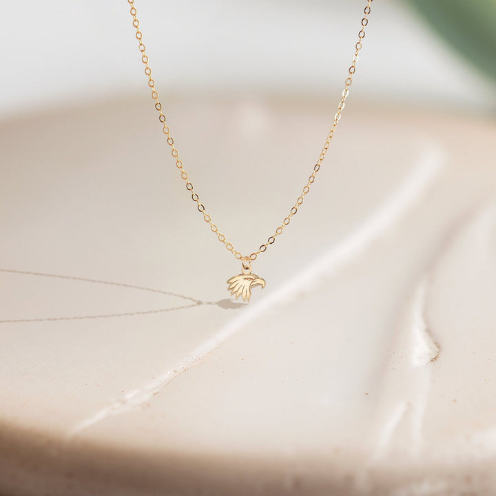 Eagle Face Necklace