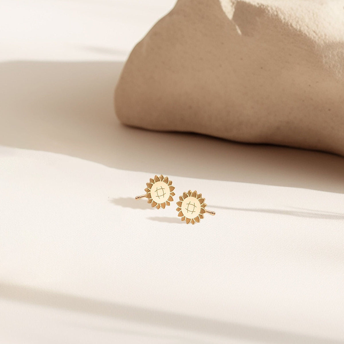 Sunflower Stud Earrings