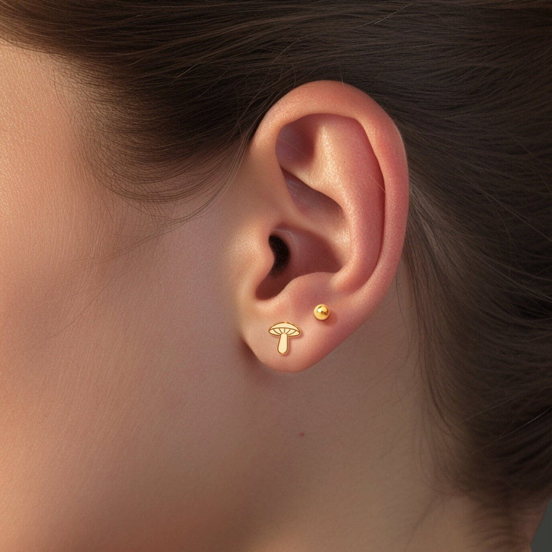 Cute Mushroom Earrings