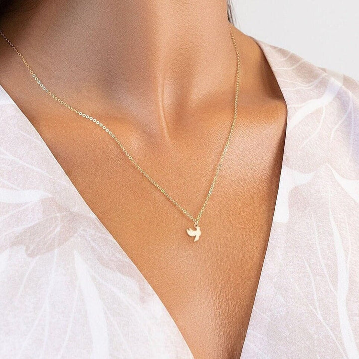 Dove Necklace Delicate