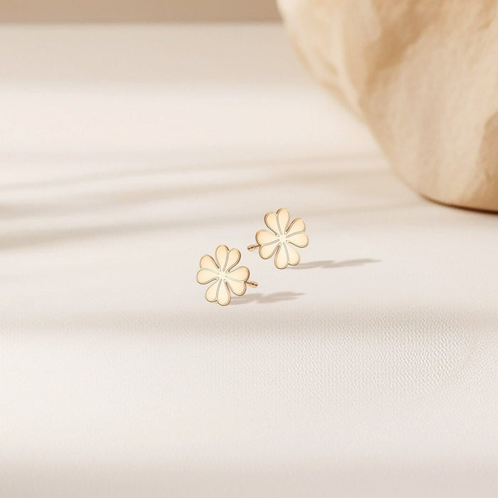 Dainty Clover Earrings
