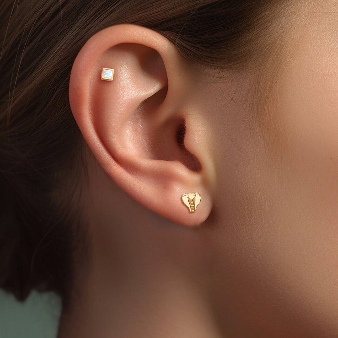 Cobra Snake Earrings