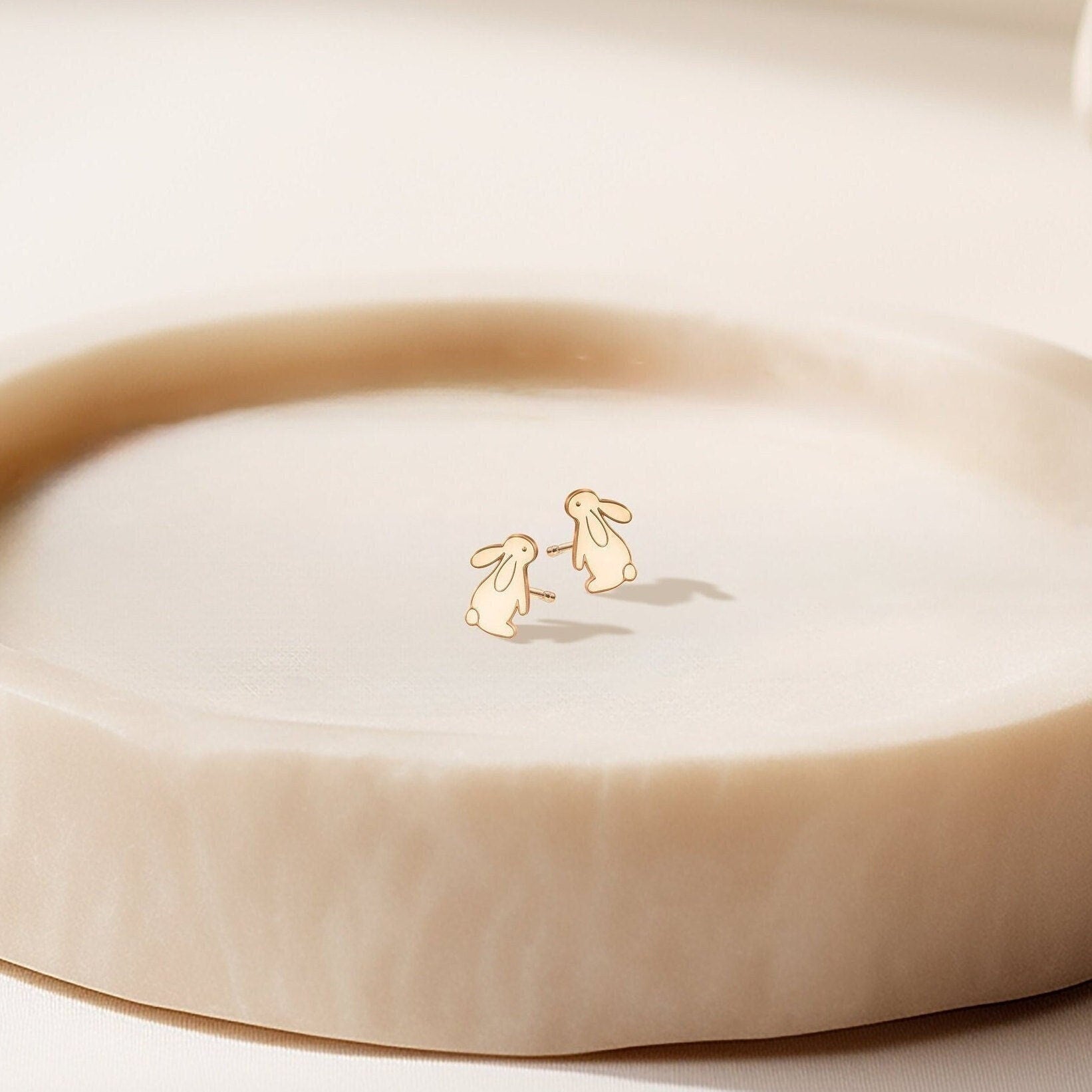Bunny Stud Earrings