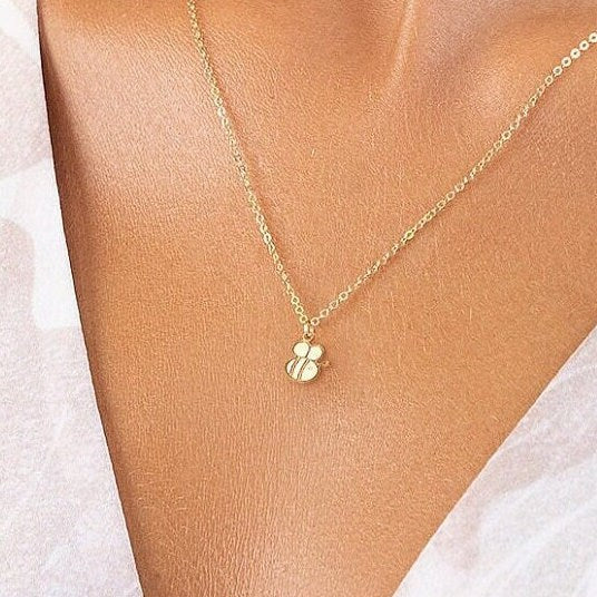 Bee Pendant Necklace