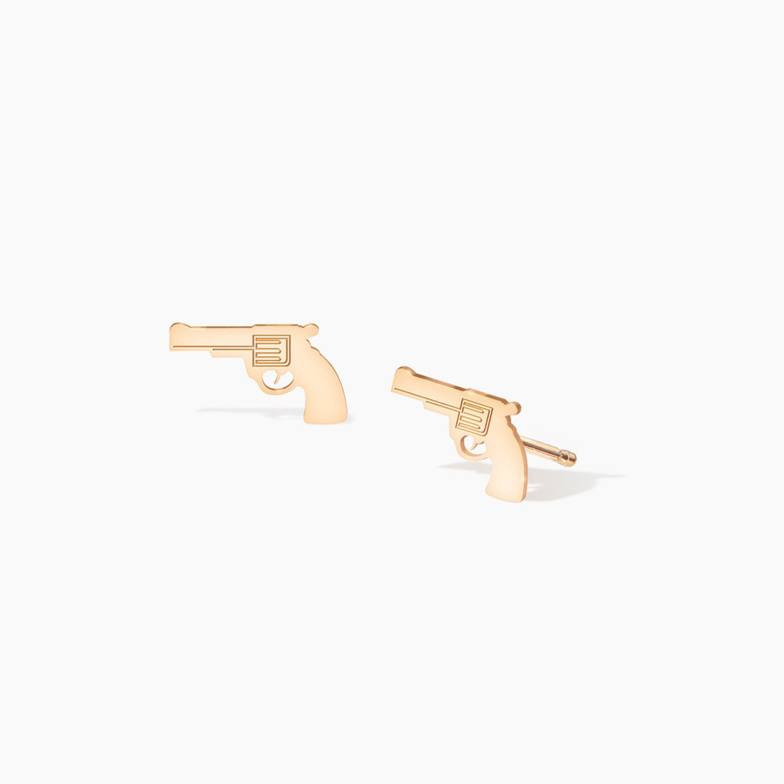 Cowboy Gun Earrings