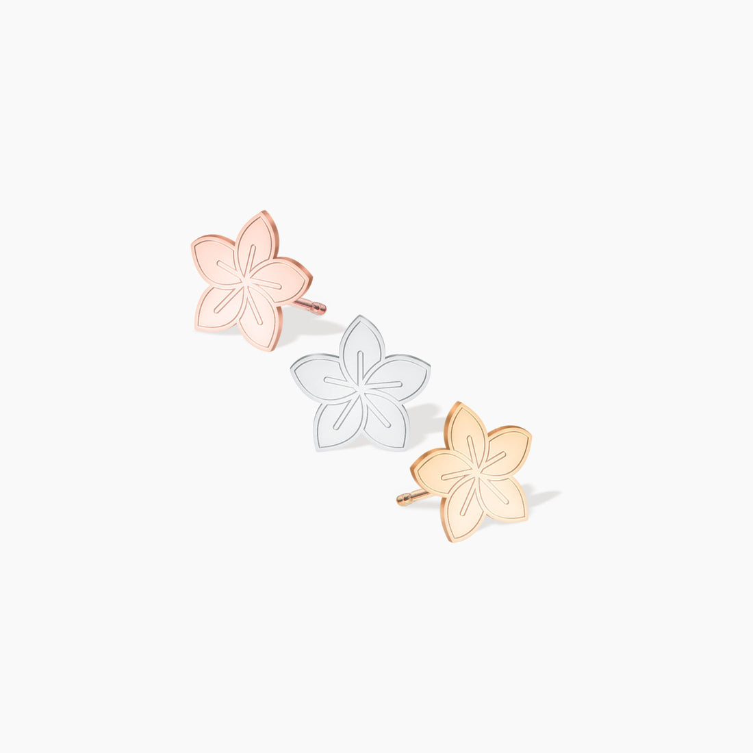 Flower Blossom Stud Earrings
