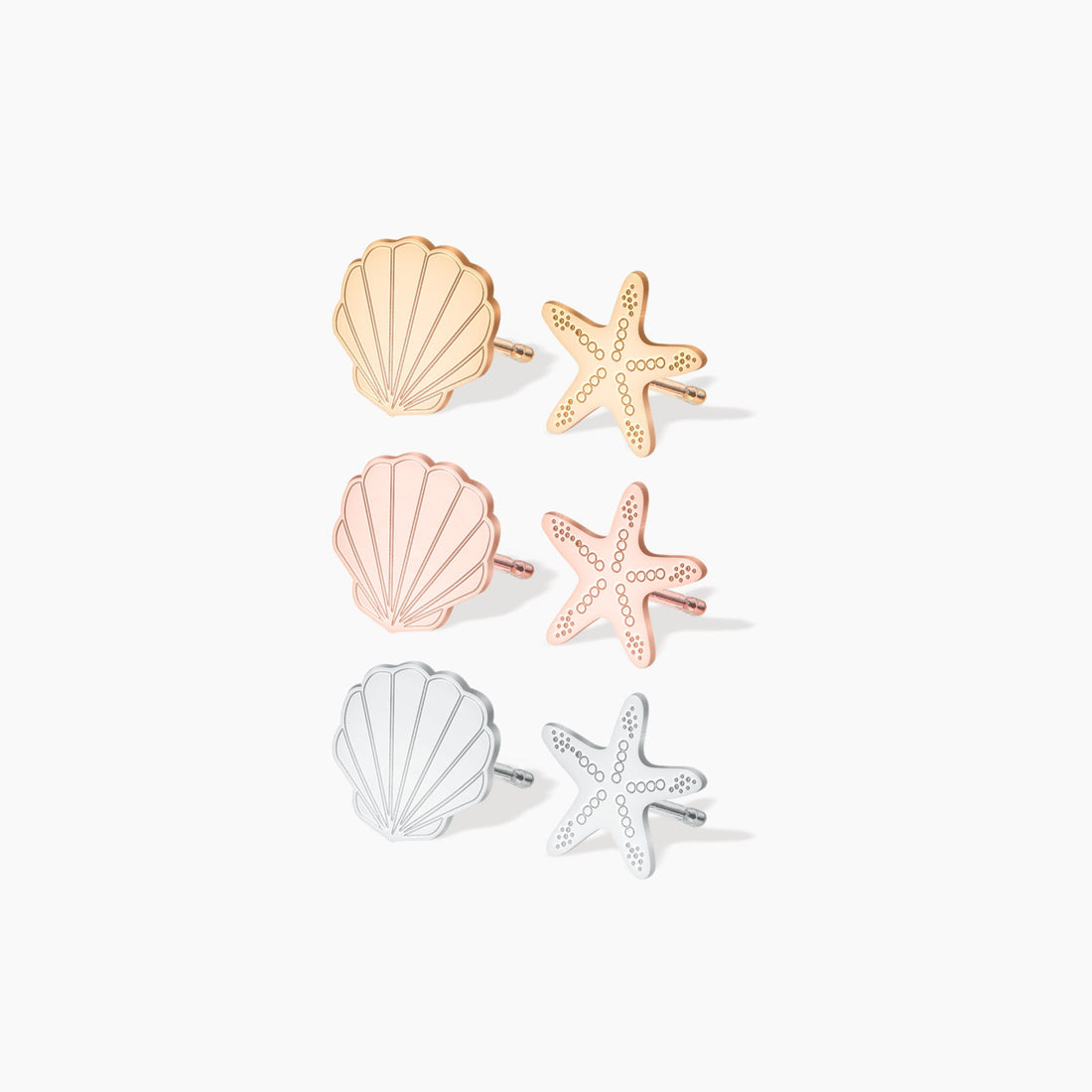 Starfish Stud Earrings