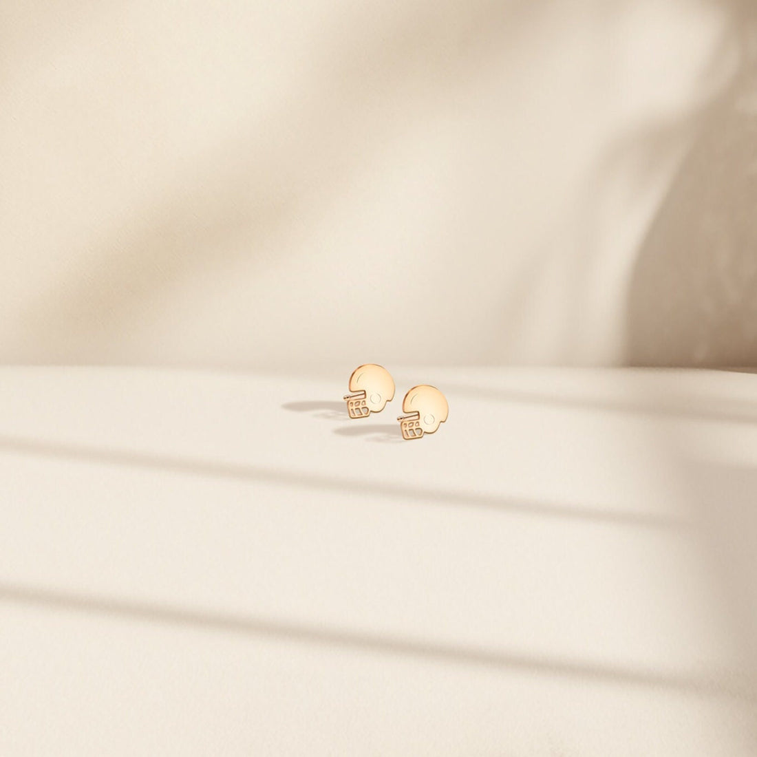 Football Helmet Stud Earrings