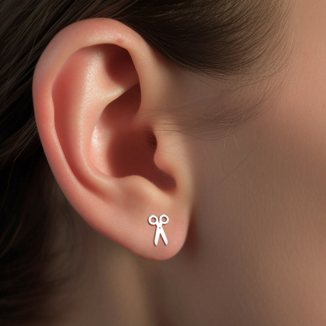 Scissor Earrings Dainty
